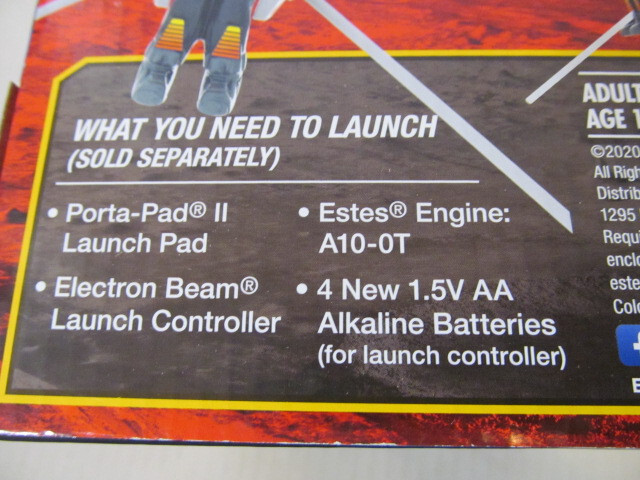 Estes Destination Mars Leaper Flying Model Rocket for Ages 10+