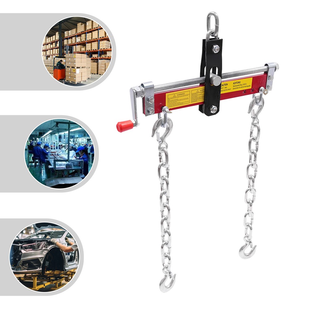Engine Load Leveler,engine Hoist Shop Crane Accessory With Adjustable Handle