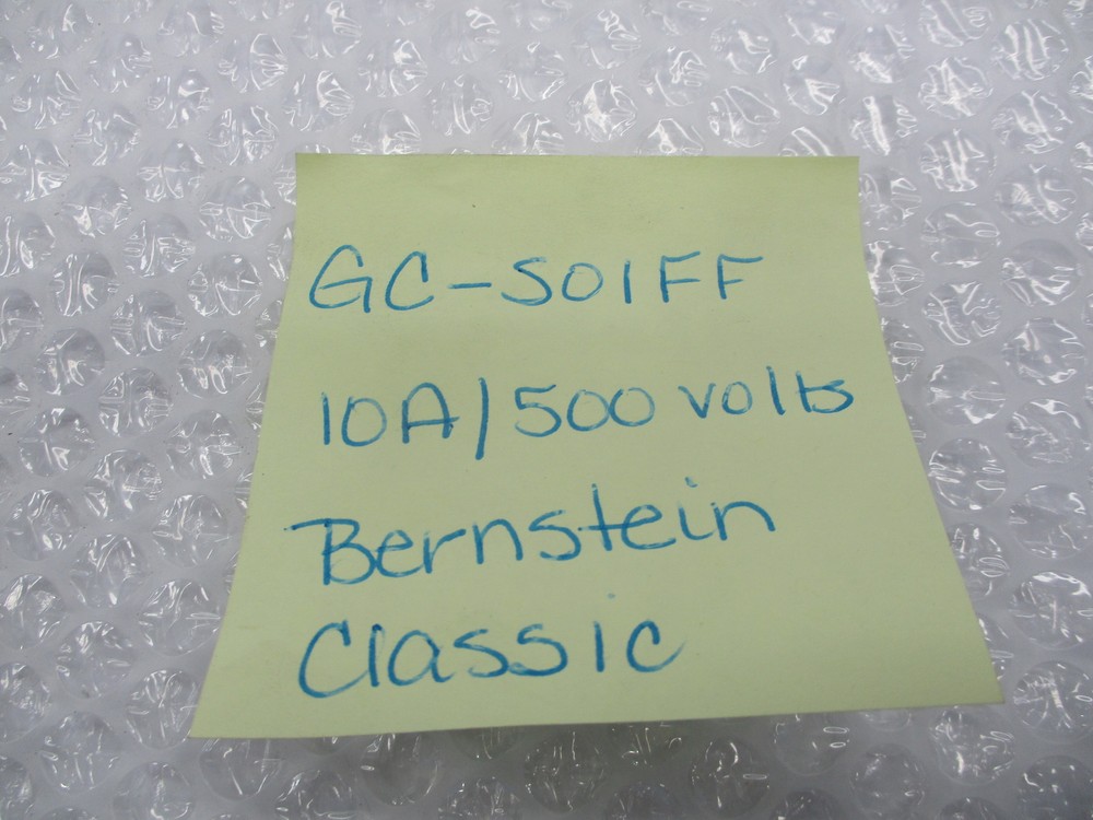 BERNSTEIN GC-SOIFF SWITCH UNMP
