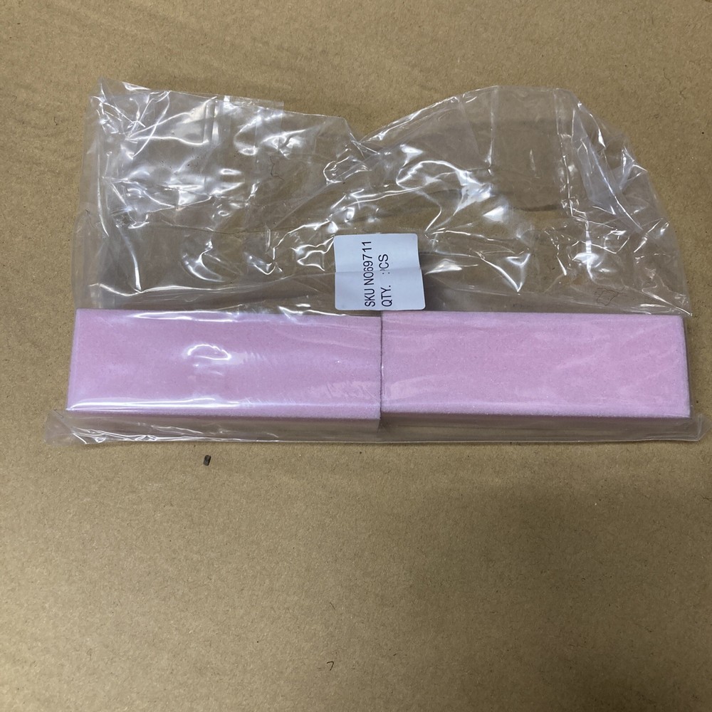 2 Pack Beauty Secrets Neon Buffer 4-Sided Assortment Bright Pink