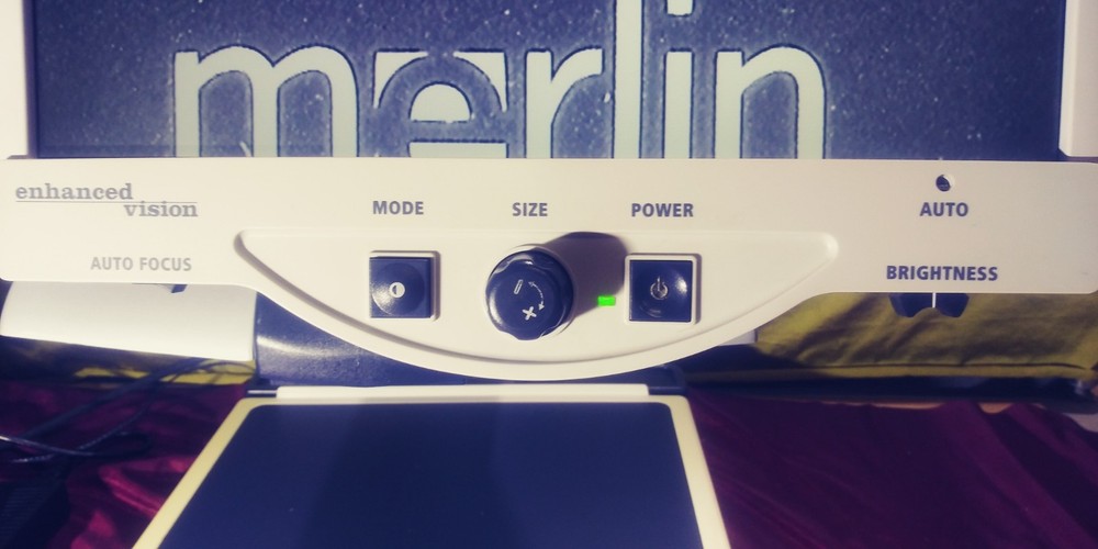 Merlin Enhanced Vision Electronic Magnifying Viewer MRVE19A-VA