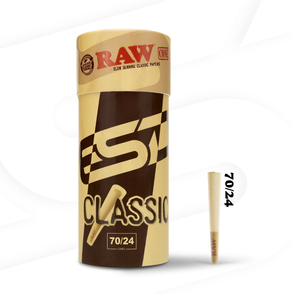 RAW Cones 70/24 Single Size Dogwalker | 100 Pack
