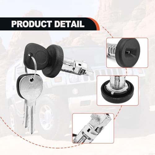 924-796 Ignition Switch Lock Cylinderwith On Board Programming, Compatible