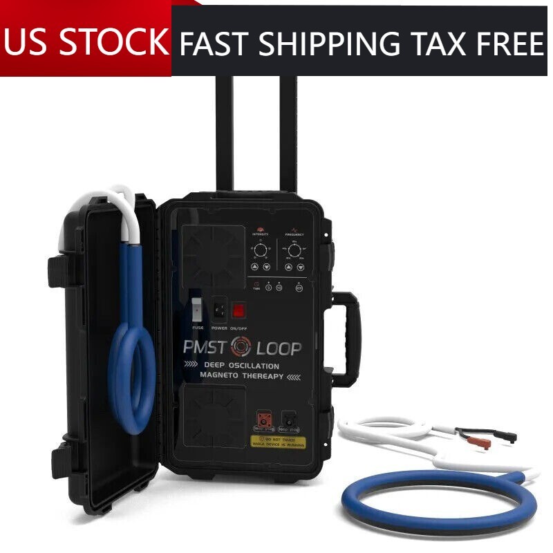 Portable Equine PEMF PMST Loop Device for Active Recovery Body Machine