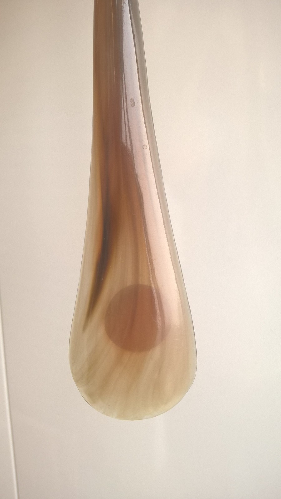 Italian Shoe Horn Italy Original Poodle Dog Head Wood Or Bamboo Extra Long 21.5"