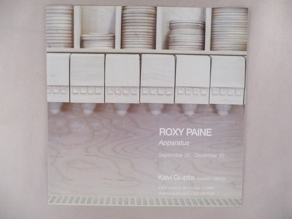Roxy Paine MAGAZINE AD - 2013