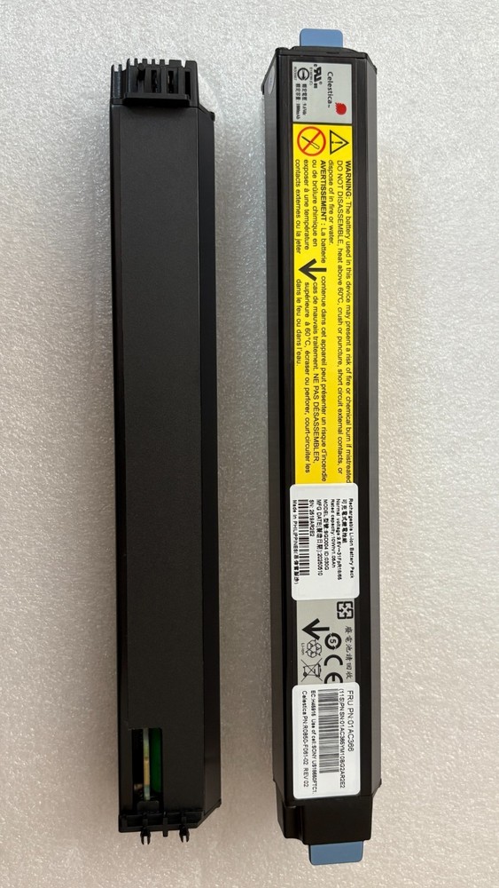 IBM 01AC366 Storwize V5000 V5010 V5030 Gen2 Battery 01AC365