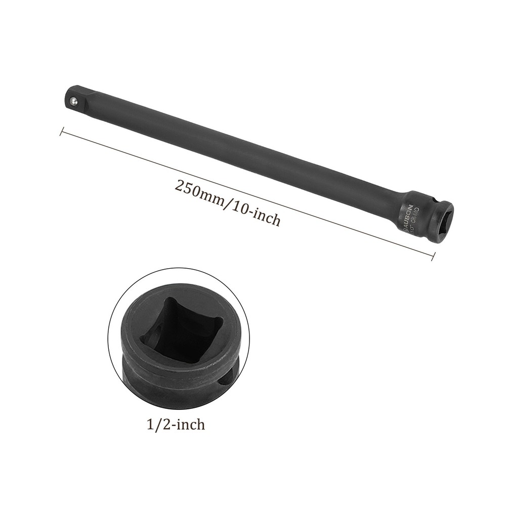 Socket Extension Bar - [1/2" Drive x 10" Length] Extended Tool