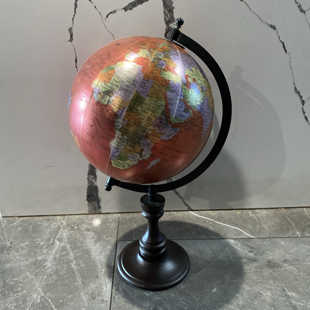 World Globe 16” Tall