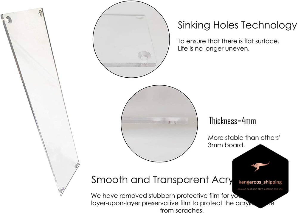 Clear Acrylic Display Riser 2 Tier Cupcake Stand Shelf for Decorations