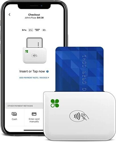 First Data Clover GO V3 EMV NFC BLUETOOTH Mobile Credit Card Reader *UNLOCKED*
