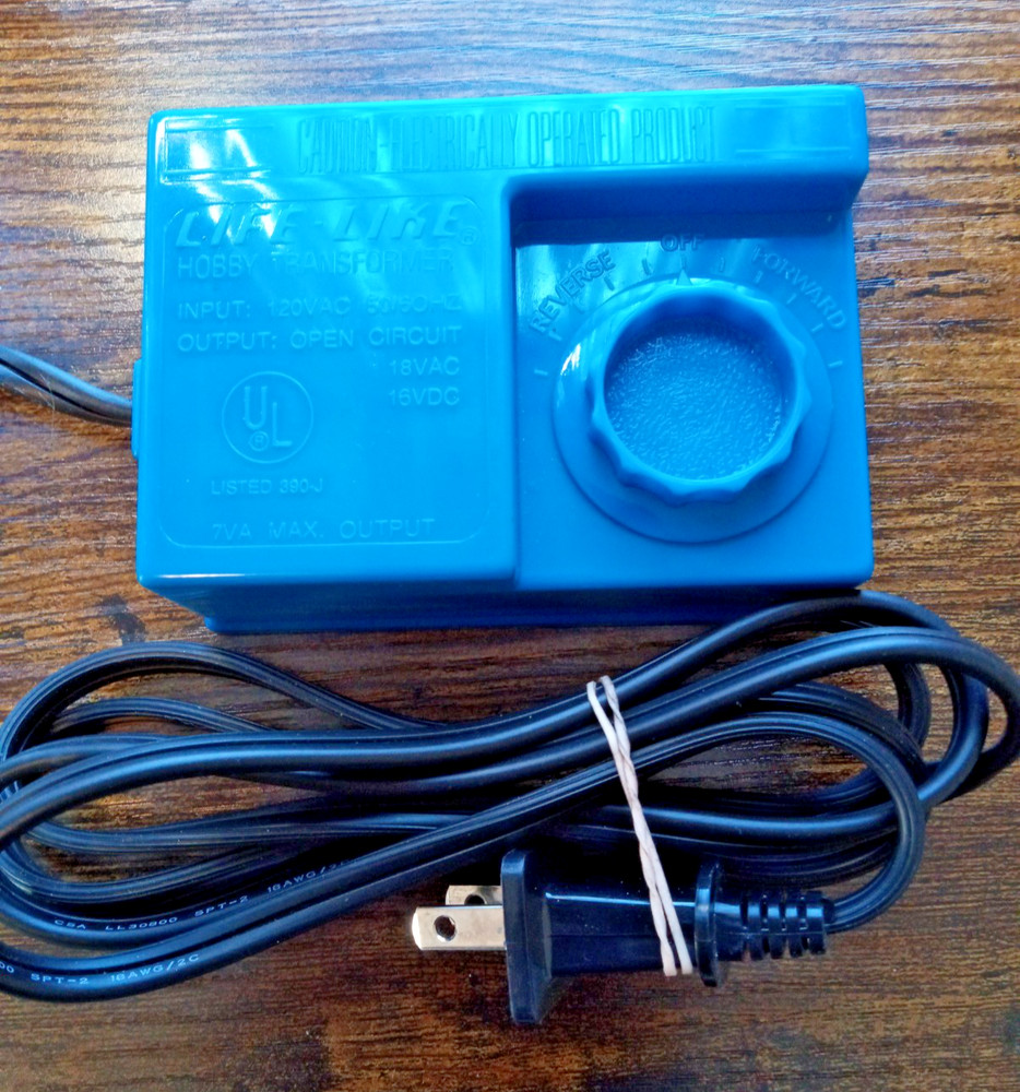 Life-Like N or HO Train Transformer/Controller - Tested/Works