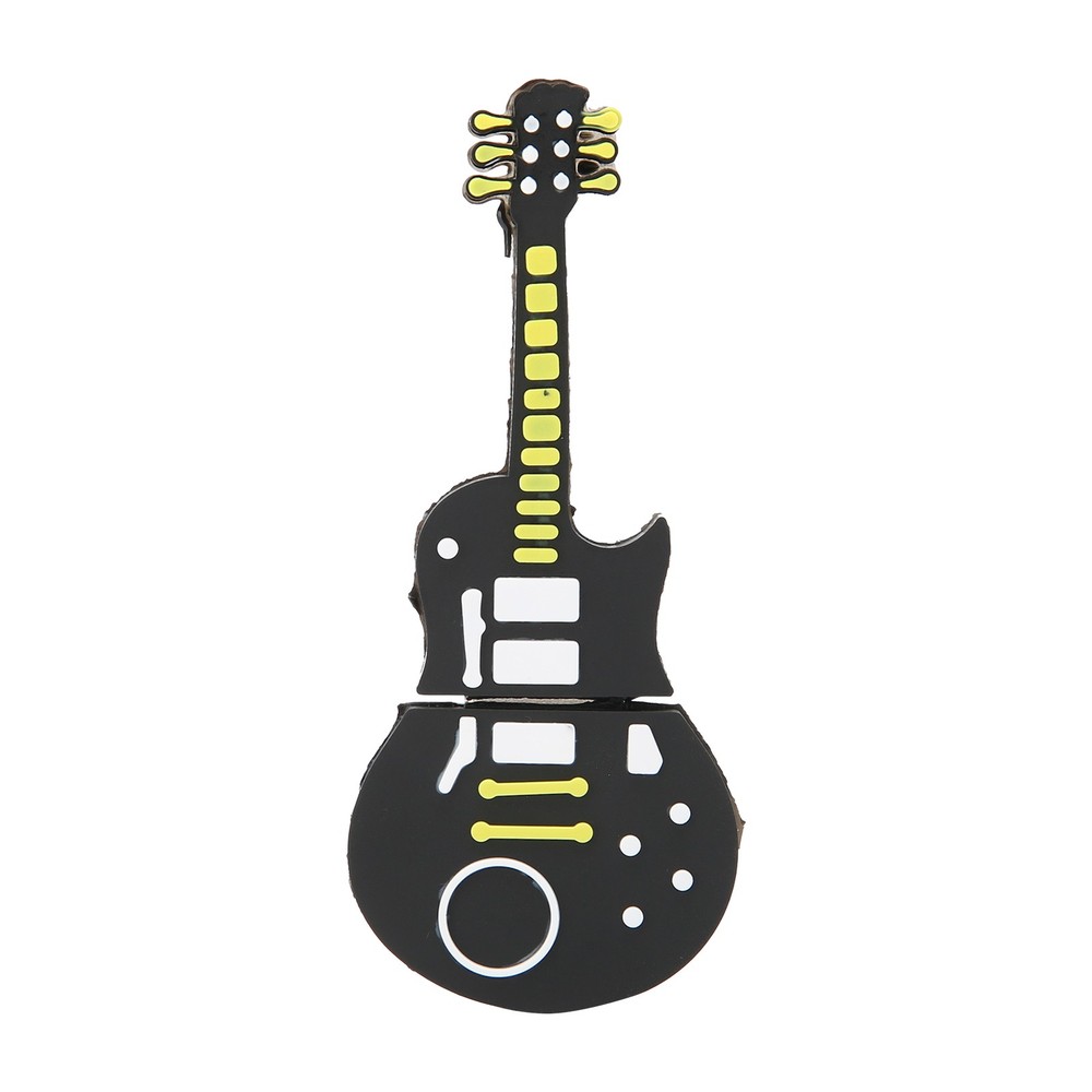 Cartoon GuitarShaped Flash Disk For Data Storage And Sharing Trending