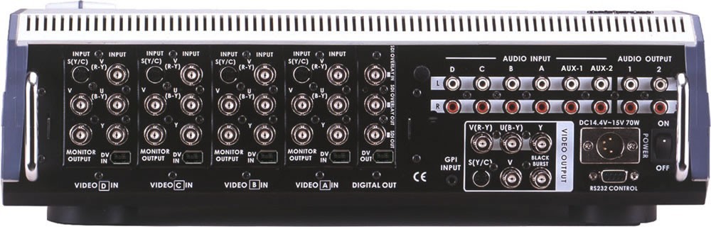 Data Video SE-800 Digital Video Switcher 4 Channel With Case