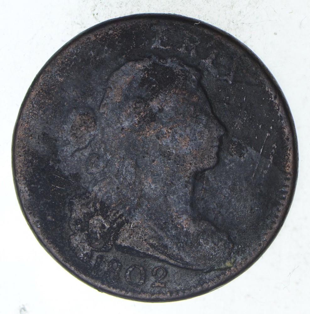 1802 Draped Bust Large Cent - Circulated *9339