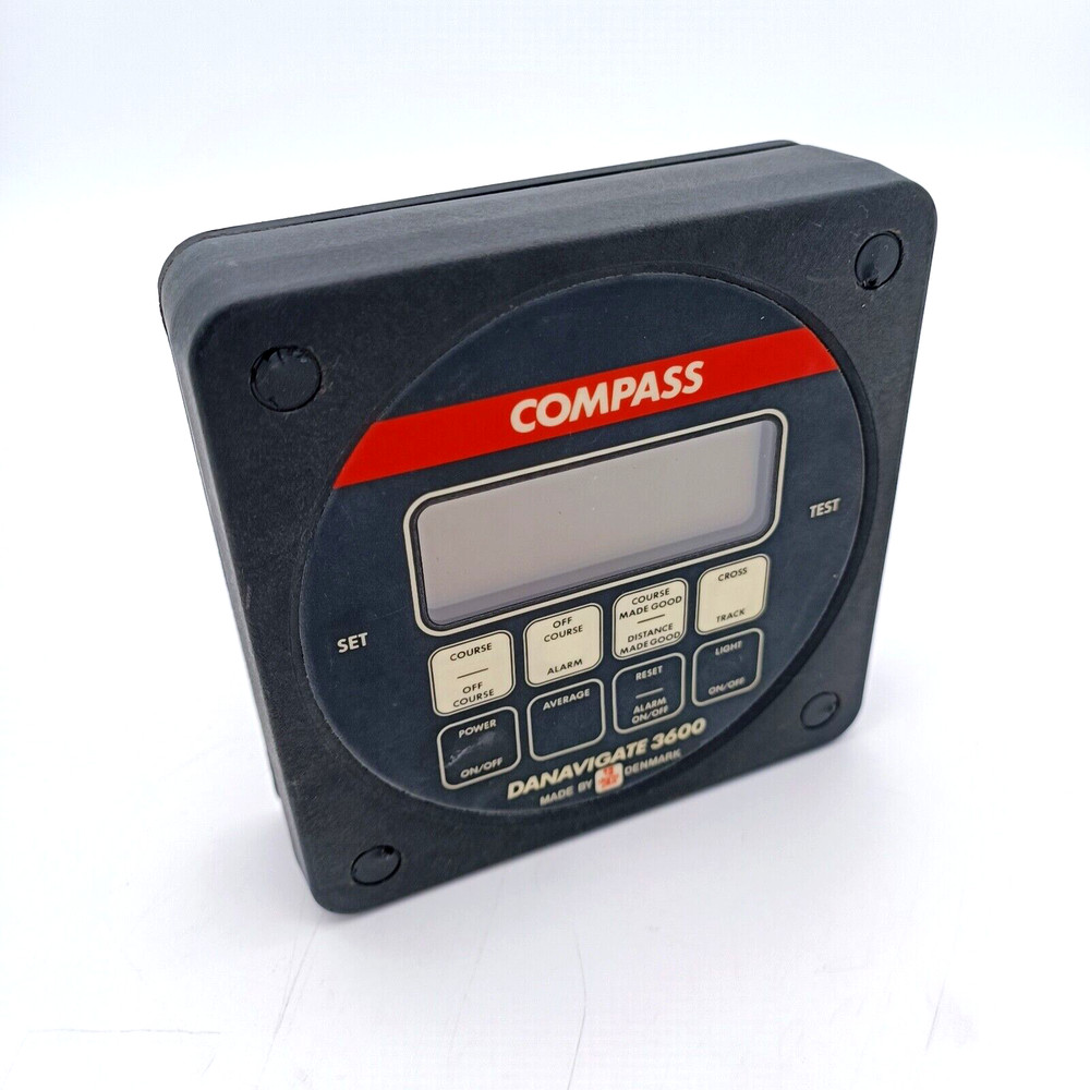 DANAPLUS DANAVIGATE 3600 COMPASS Marine Instrument Display - PERFECT CONDITION!