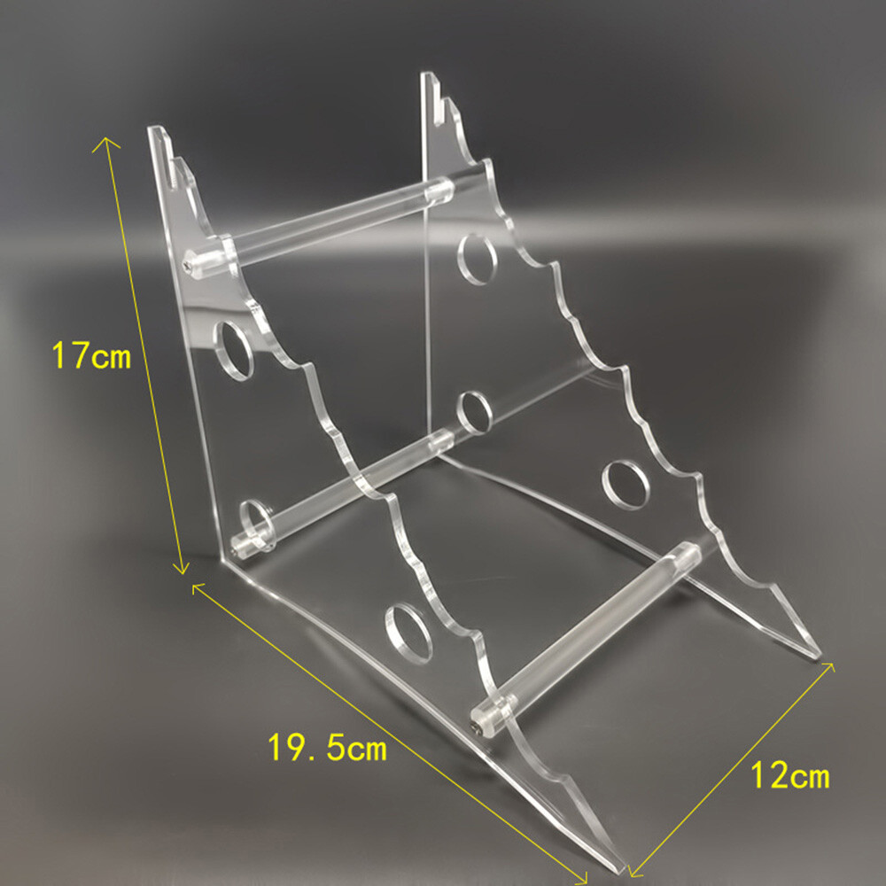 Acrylic Knife Display Stand / Plexiglass Knife Display Holder Frame Tool