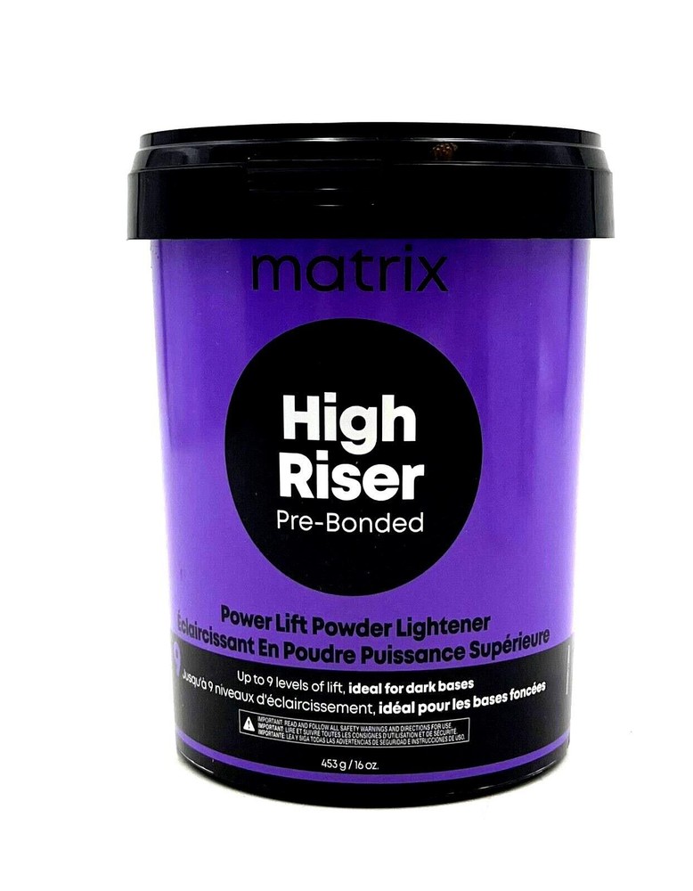 Matrix High Riser Pre-Bonded Power Lift Powder Lightener 9 Level 16 oz