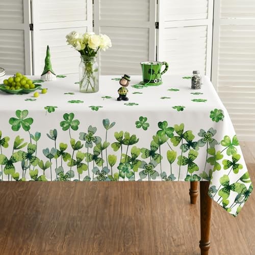 St. Patrick's Day Rectangular Tablecloth 60×120 60" x 120" (Rectangular) Green