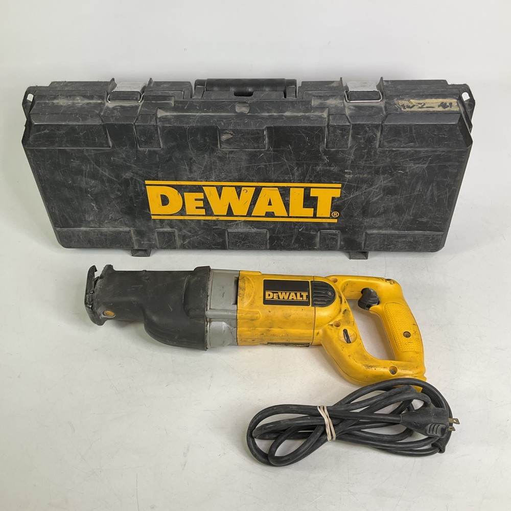 Dewalt DW309 Variable Speed Reciprocating Saw Corded Electric With Case