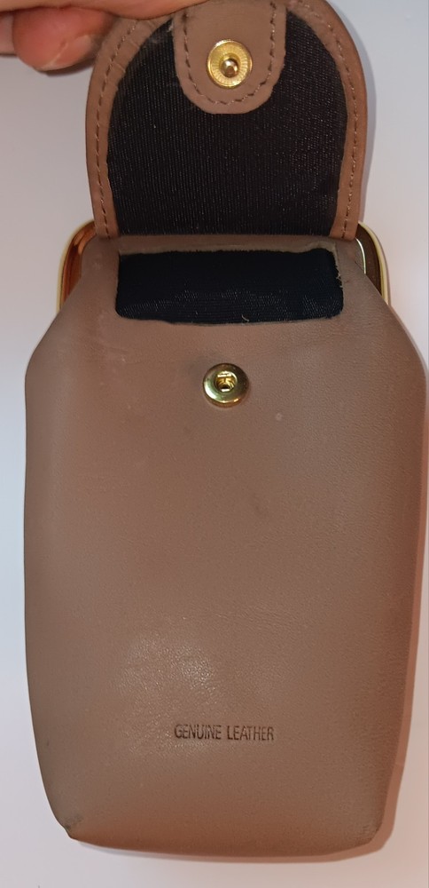 Rolfs Nostalgia Leather Cigarette Case, Tan