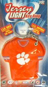 Clemson Tigers Keychain - Jersey Keylight
