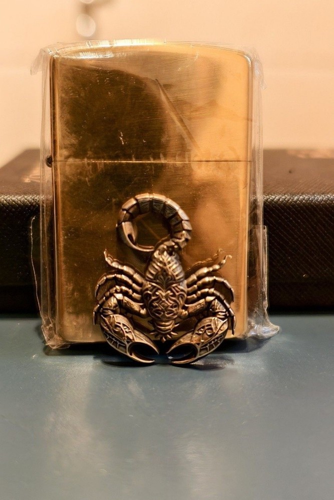 Brass Mr Krabs Lighter Patch DIY Decoration Accessory Without Lighter