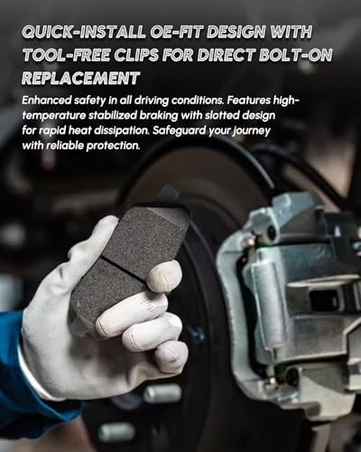 ?????? ????? Front Brake Pad Compatible With 2007-2018 KSB-D1363