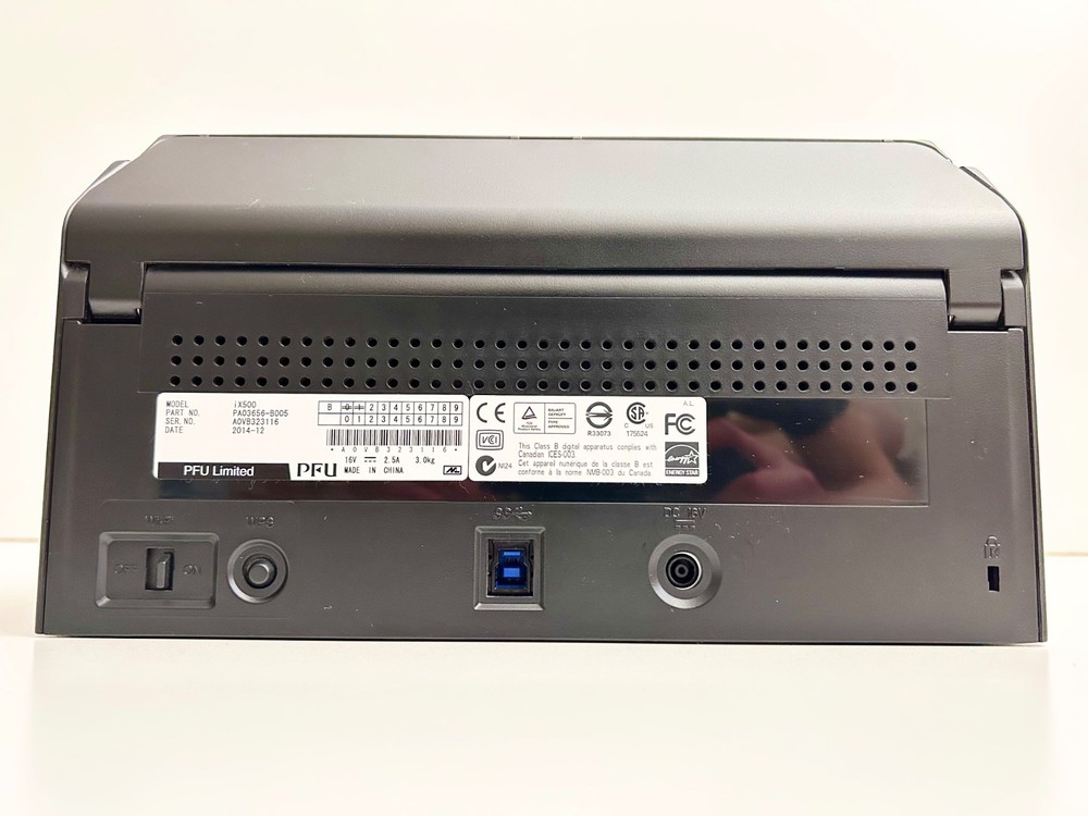 Fujitsu ScanSnap ix500 Wireless Document & Image Scanner NO POWER SUPPLY