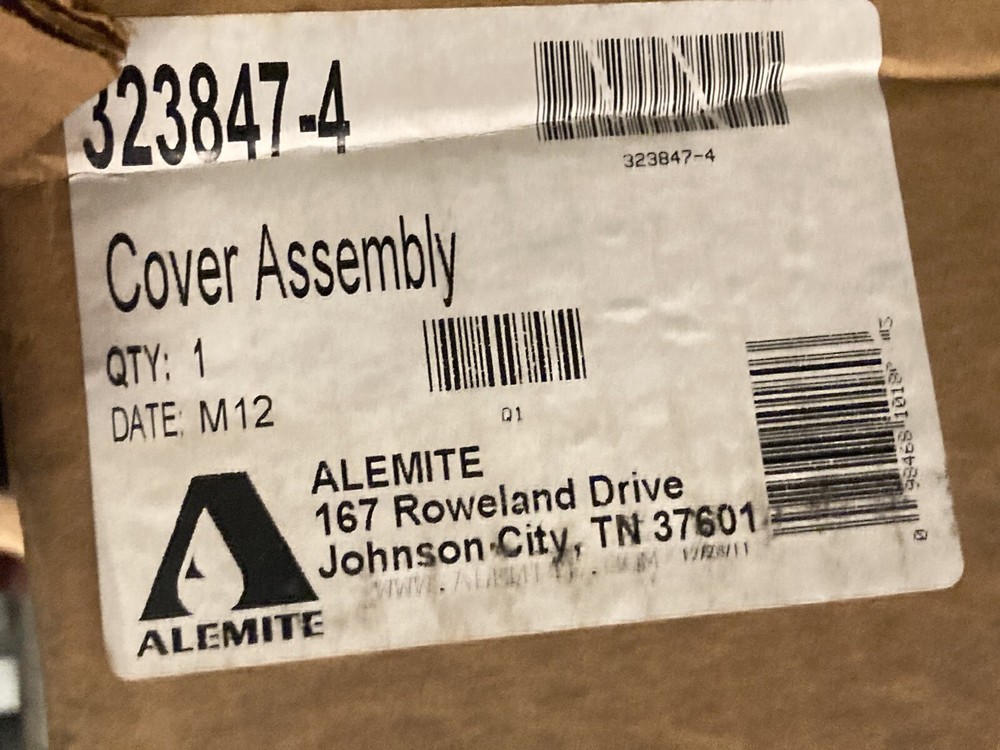 Alemite,323847-4,Cover Assembly