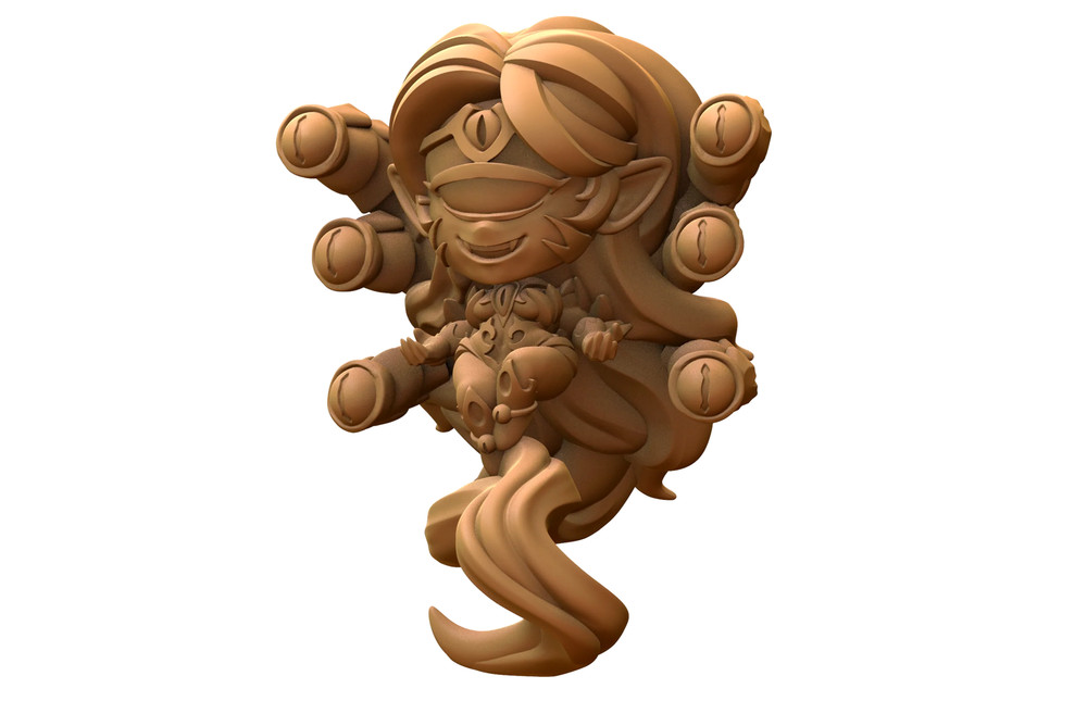 Capsule Chibi - Eyestalk Queen