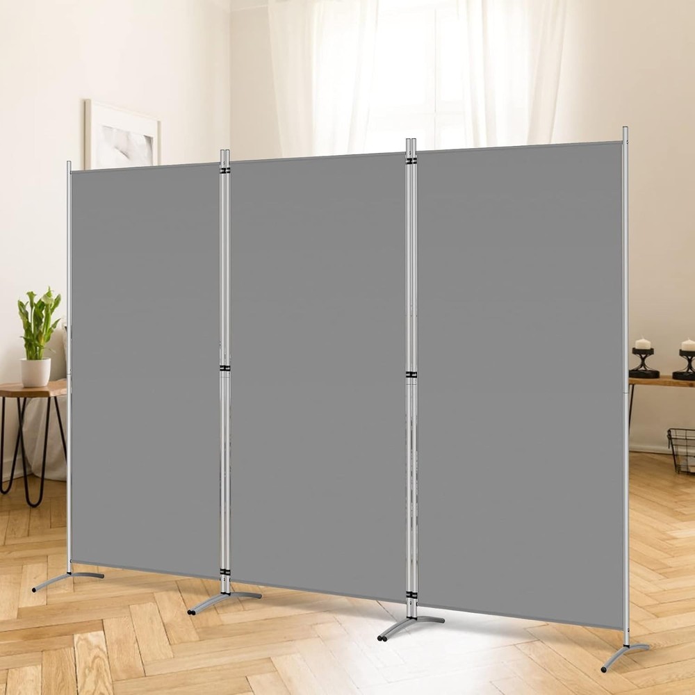 Lightweight 3-Panel Folding Room Divider: Durable and Stylish Privacy Screen