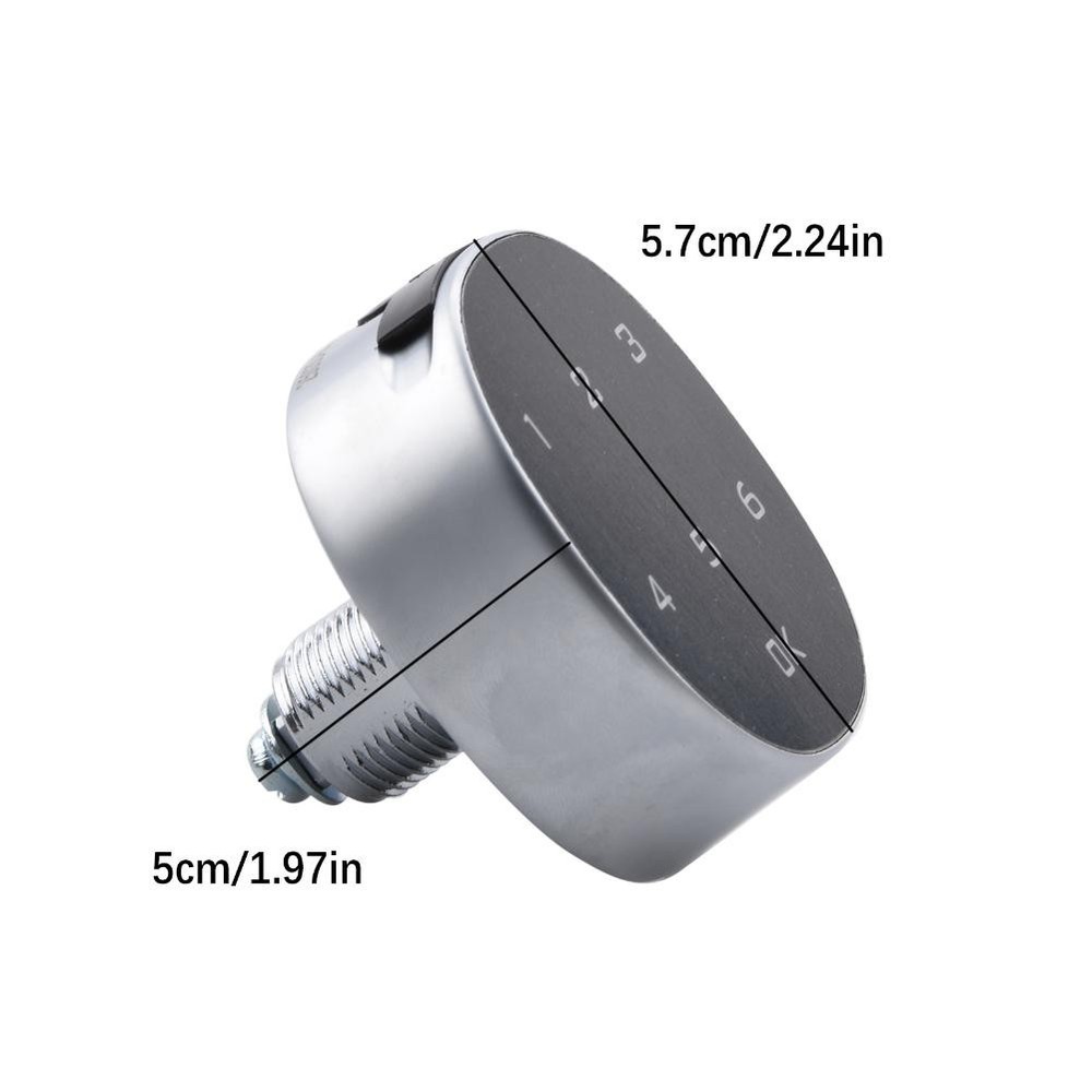 Zinc Alloy Touch Screen Electronic Password Lock Security Lock Cabinet Digital