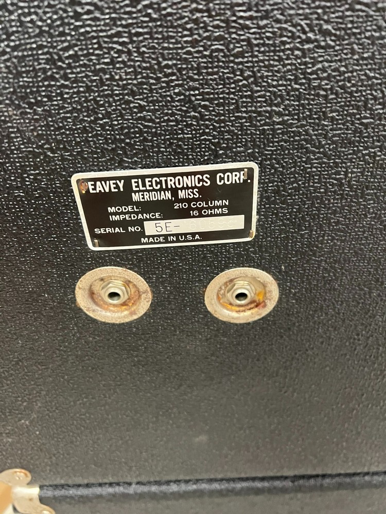 Peavey PA System, Local PU