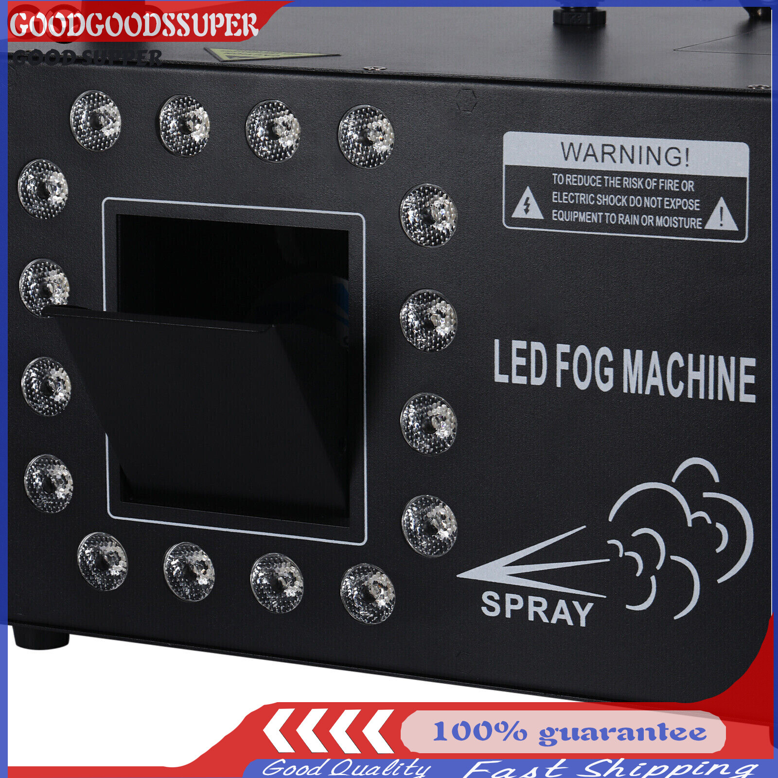 1500W Low Profile Hazer Haze Smoke Machine DMX Theater DJ Party Stage Effect