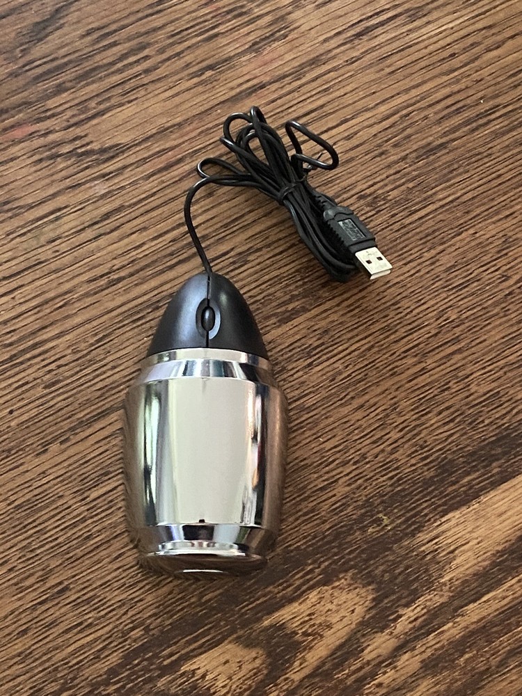 BULLETMOUSE, The Original “RifleBullet” Computer Mouse. USB, NEW
