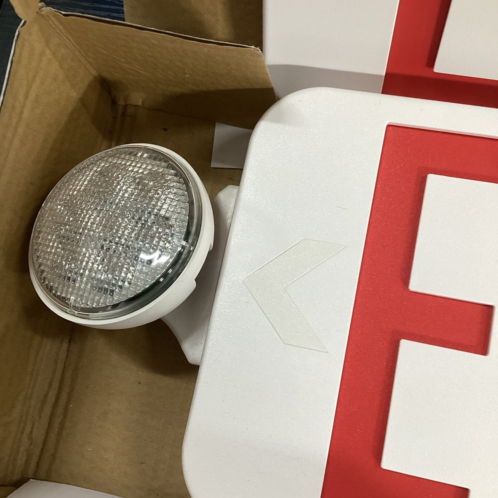 Progress Commercial Lighting PECUE-UR-30 LED Exit Combo Red DOUBLE SIDED