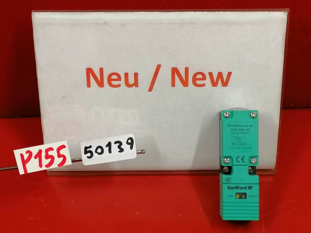 Pepperl + Fuchs NJ15-M1K-A2 Inductive Sensor NEW