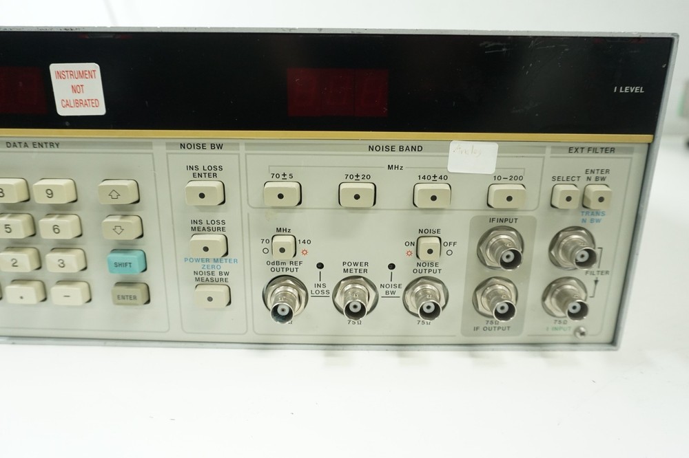 HP Hewlett Packard 3708A Noise and Interference Test Set - READ!