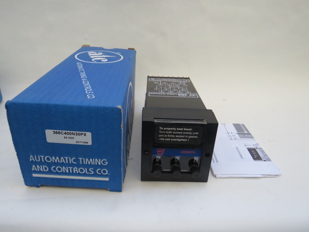 ATC timer control Lone Ranger 366C 366C400N30PX 1 - 999 24 DC Delay Reset