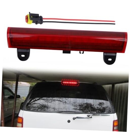 LED 3rd High Mount Brake Light Cargo Light, Compatible with 2000-2006 Chevy