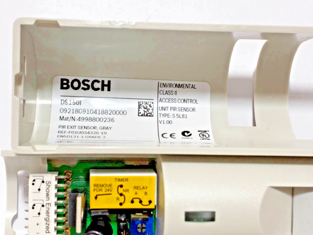 Bosch DS150I Infrared Access Control Request-to-Exit Motion Sensor