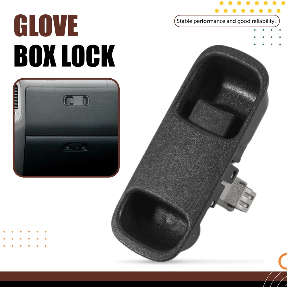 Car Upper Glove Compartment Lock Tool Box Latch Lock for Mont8008