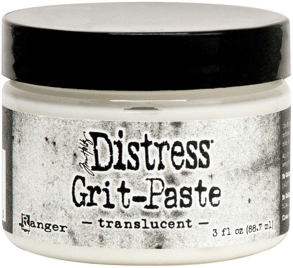 Tim Holtz - Ranger GRIT Paste 3OZ TRANSLUCNT, One Size, Translucent