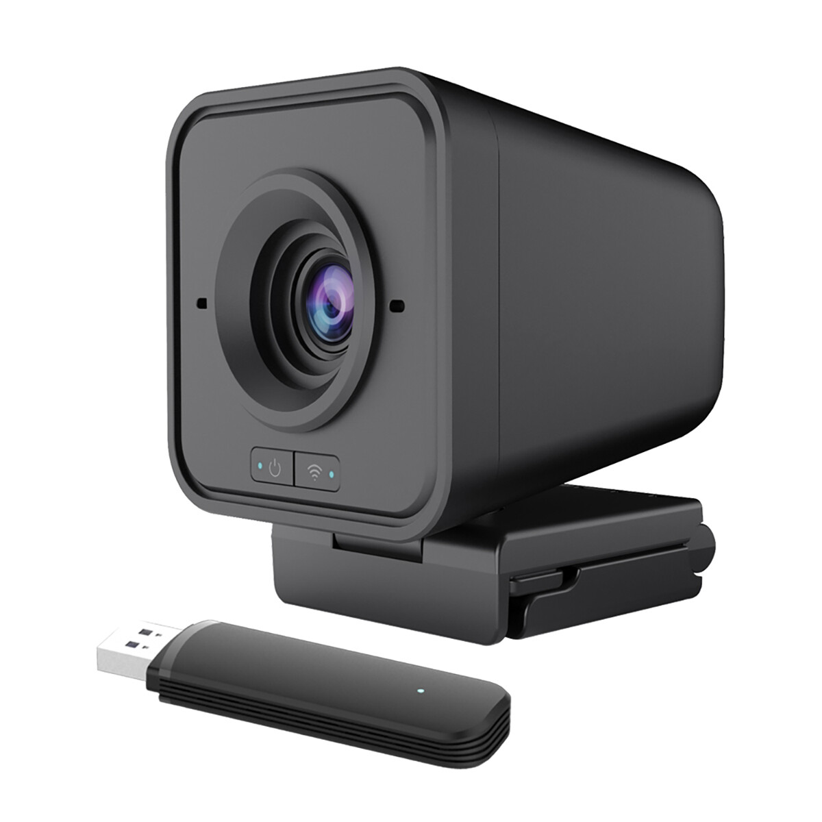 TOALLIN 1080P HD Wireless Webcam for PC Noise-cancelling Built-in microphone New