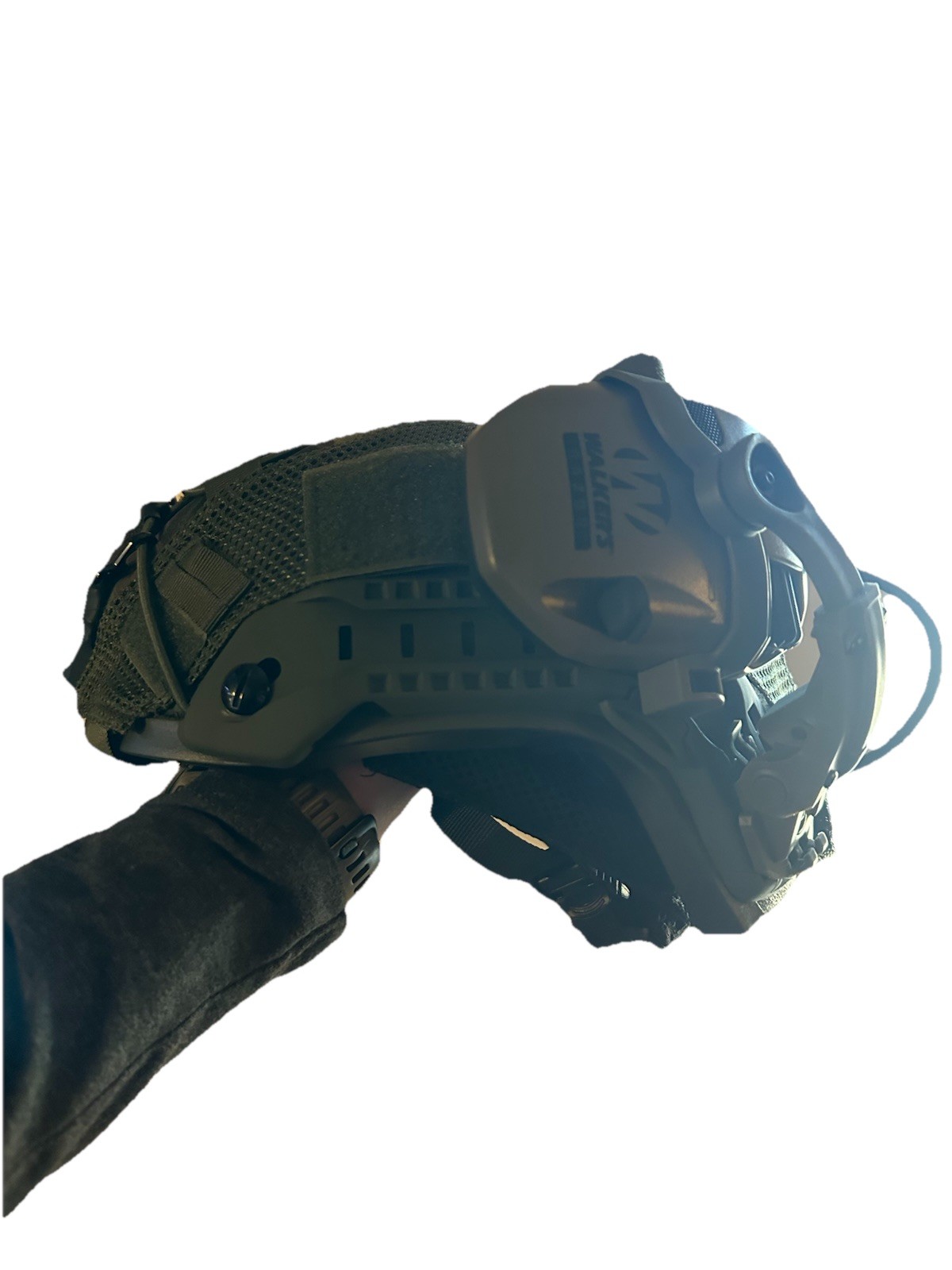 Protech Delta 4 Ach NIJ 3A Helmet L/XL High Cut Conversion With Walker Razors