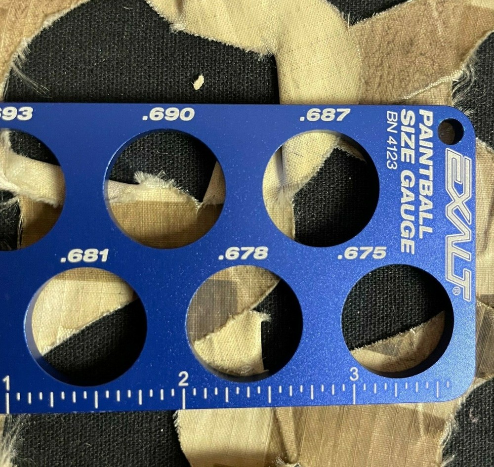 NEW Exalt Ball Sizer - Blue