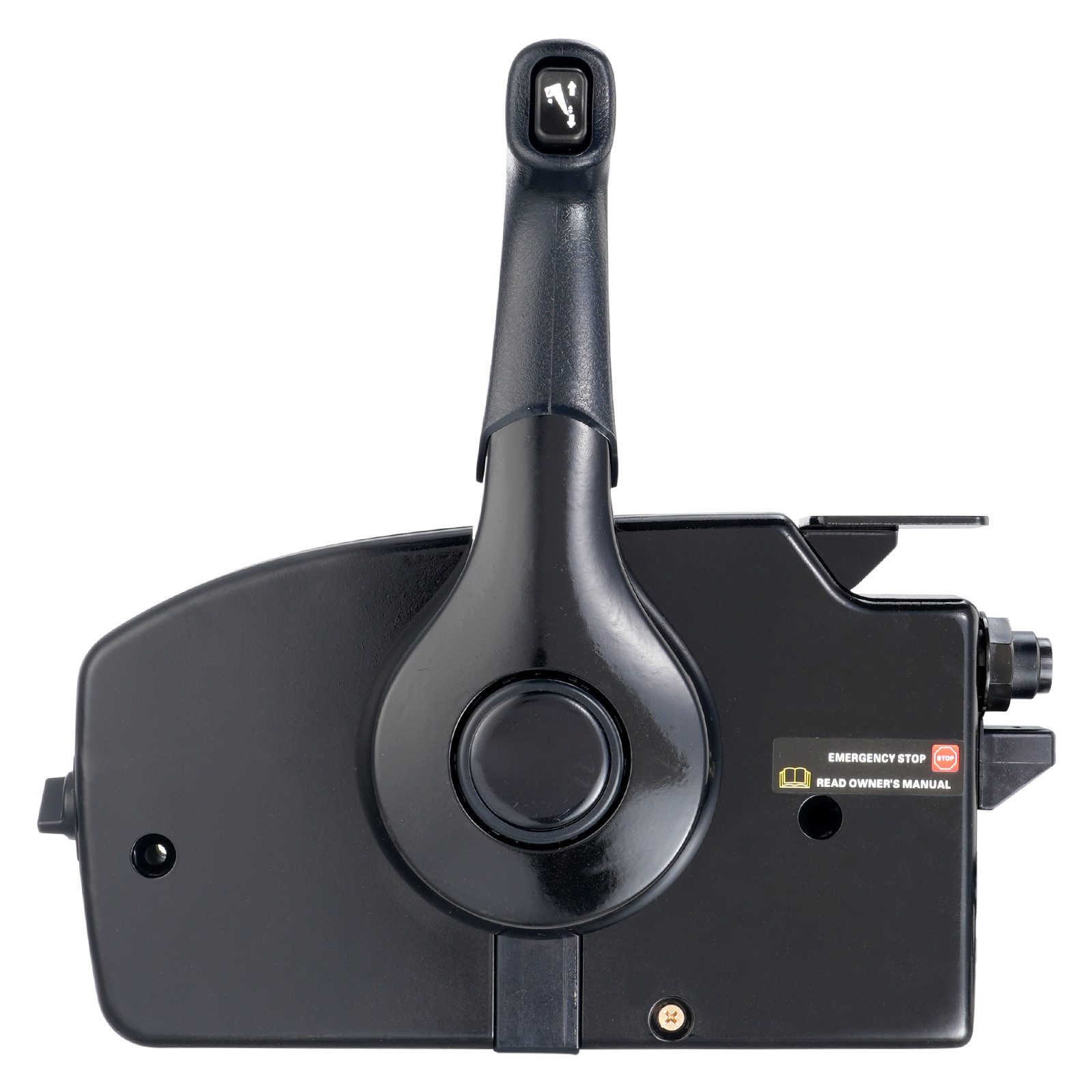 Outboard Throttle Remote Control Box Side-Mounted for Mercury PT 2-Stroke