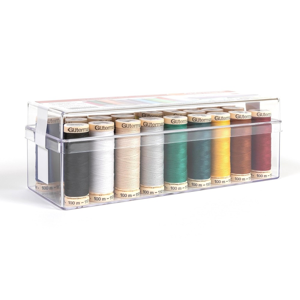 Gütermann Sew All Thread 110 Yards Polyester Sewing Craft Spool Clear Standard