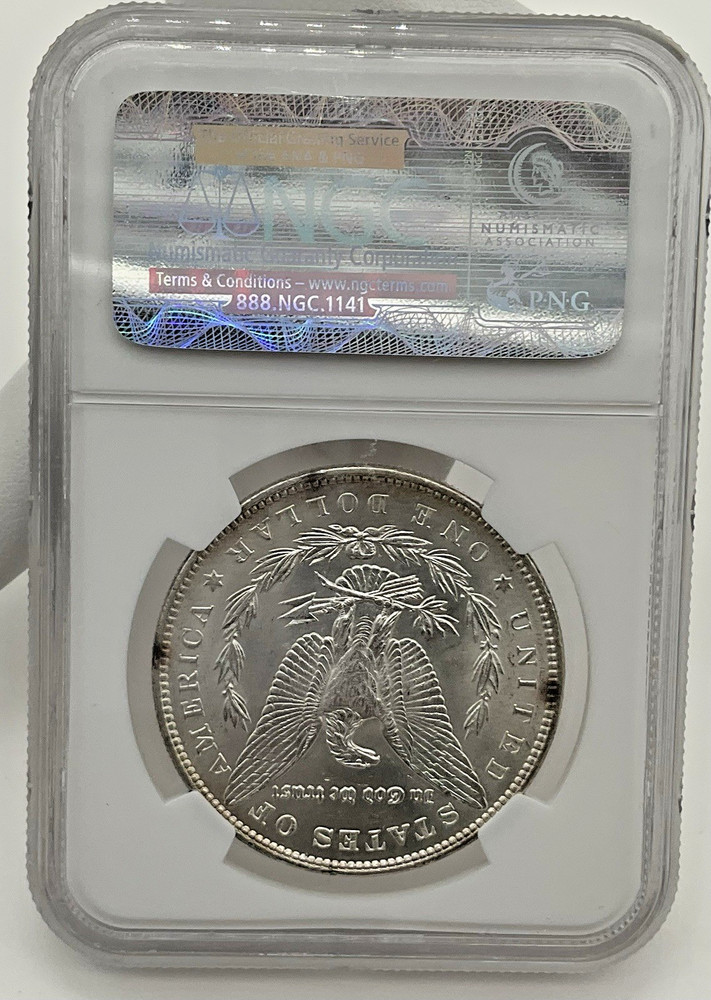 1886 Morgan Silver $1 MS63 NGC